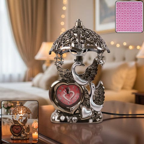DP Decorative Swan Couple Table Lamp
